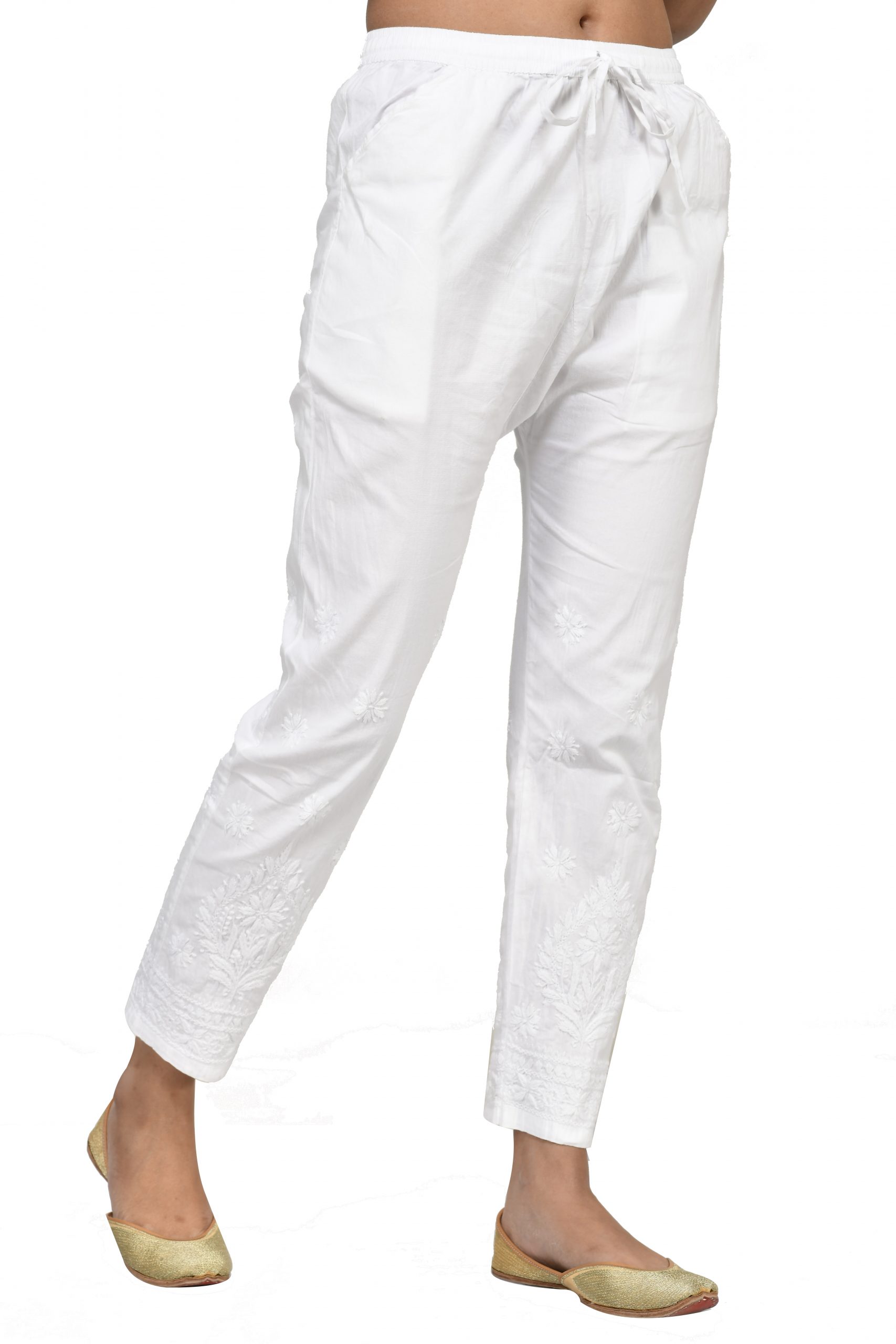 White Harem Pants, Kimonos, and Accessories